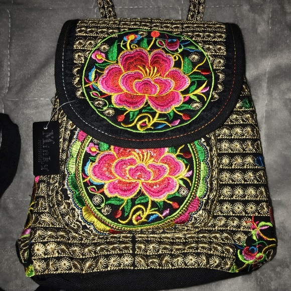 Flower backpack - Picture 4 of 5